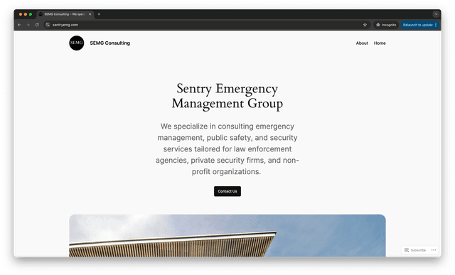 Sentry Emergency Management Group